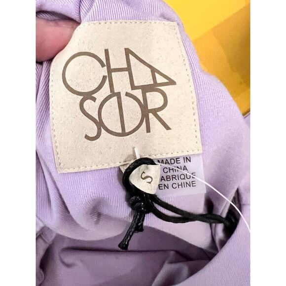 NWT Chaser Cropped Top & Running Short Activewear Set Purple Women's Size Small - Picture 4 of 11